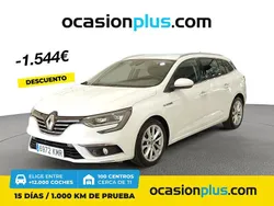 Blanco Usado 2018 Renault Mégane GrandTour Zen Familiar | 15.990 € (Precio justo)