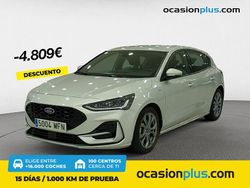 Gris Usado 2023 Ford Focus ST-Line Berlina | 18.250 € (Precio justo)