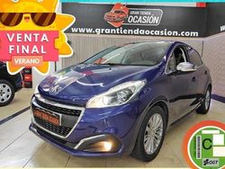 Azul Usado 2017 Peugeot 208 Allure Utilitario | 6480 € (Buen precio)