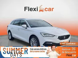 Blanco Usado 2020 Seat Leon Familiar | 18.290 € (Precio justo)