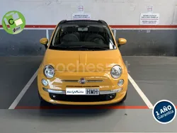 Amarillo Usado 2012 Fiat 500C Lounge Descapotable | 7450 € (Precio justo)