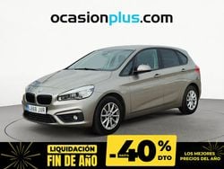 Gris plata Usado 2016 BMW 218 Active Tourer Monovolumen | 13.190 € (Precio justo)