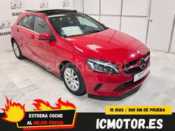 Rojo Usado 2017 Mercedes A180 Berlina | 16.800 € (Precio justo)