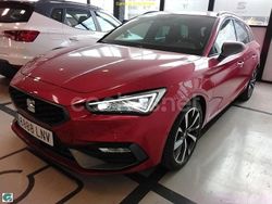 Granate Usado 2021 Seat Leon FR Familiar | 17.900 € (Precio justo)