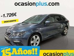 Plateado Usado 2018 Seat Leon ST FR Familiar | 17.264 € (Un poco caro)