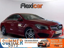 Rojo Usado 2016 Mercedes CLA220 AMG line Berlina | 23.490 € (Precio justo)