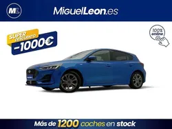 Azul Usado 2022 Ford Focus ST-Line Berlina | 16.985 € (Buen precio)