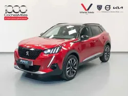 Rojo Usado 2023 Peugeot 2008 Signature Sky SUV | 17.991 € (Precio justo)
