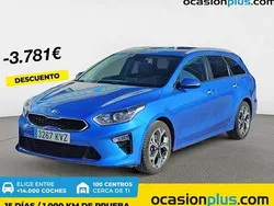 Azul Usado 2019 Kia Ceed Familiar | 14.719 € (Buen precio)
