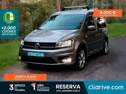 Gris Usado 2016 VW Caddy Trendline Monovolumen | 13.190 € (Precio justo)