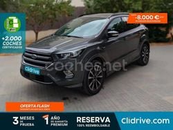 Gris / plata Usado 2017 Ford Kuga ST-Line SUV | 13.190 € (Precio justo)
