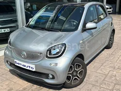 Gris / plata Usado 2017 Smart ForFour Passion Berlina | 9990 € (Un poco caro)