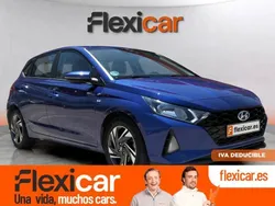 Azul Usado 2021 Hyundai i20 Berlina | 13.490 € (Precio justo)