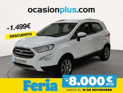 Blanco Usado 2018 Ford Ecosport Titanium SUV | 16.490 € (Caro)