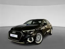 Negro mito metalizado Usado 2024 Audi A3 Advanced Plus Berlina | 30.990 € (Precio justo)