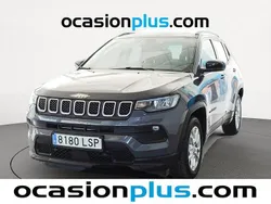 Gris Usado 2021 Jeep Compass Longitude SUV | 18.864 € (Precio justo)