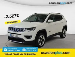 Blanco Usado 2018 Jeep Compass Limited SUV | 18.450 € (Precio justo)