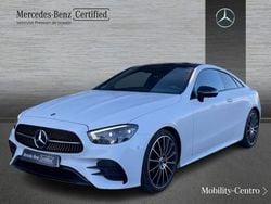 Blanco polar Usado 2021 Mercedes E220 AMG line Coupe | 40.900 € (Precio justo)
