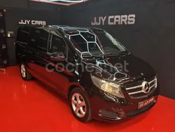 Negro Usado 2017 Mercedes V220 Avantgarde Monovolumen | 34.499 € (Precio justo)