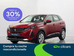 Rojo Usado 2021 Peugeot 3008 Active SUV | 17.490 € (Precio justo)