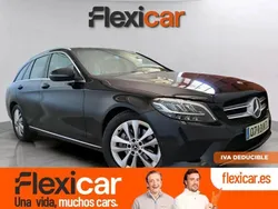 Negro Usado 2019 Mercedes C200 Familiar | 23.990 € (Precio justo)