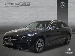 Gris grafito Usado 2024 Mercedes C300e AMG line Familiar | 54.900 € (Precio justo)