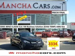 Negro Usado 2018 Mercedes CLA180 Berlina | 22.990 € (Un poco caro)
