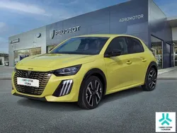 Dorado Usado 2024 Peugeot e-208 GT Utilitario | 26.900 € (Buen precio)