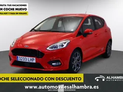Rojo Usado 2020 Ford Fiesta Limited Utilitario | 14.790 € (Caro)