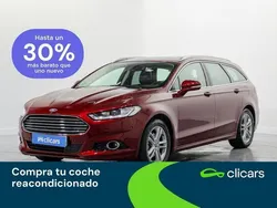 Rojo Usado 2018 Ford Mondeo Titanium Familiar | 20.490 € (Precio justo)