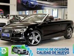 Negro Usado 2015 Audi A3 Cabriolet Premium Descapotable | 18.990 € (Un poco caro)