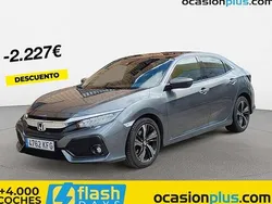 Gris Usado 2017 Honda Civic Prestige Utilitario | 20.200 € (Precio justo)