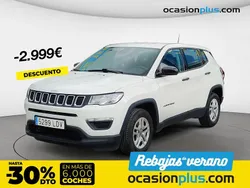 Blanco Usado 2020 Jeep Compass Sport SUV | 16.750 € (Precio justo)
