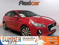 Rojo Usado 2017 Hyundai i30 GO! Berlina | 14.490 € (Precio justo)