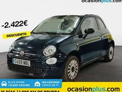 Azul Usado 2022 Fiat 500C Dolcevita Descapotable | 9689 € (Buen precio)