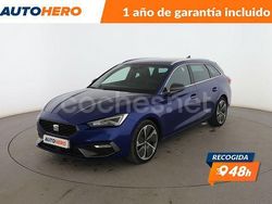 Azul Usado 2021 Seat Leon FR Familiar | 22.799 € (Precio justo)