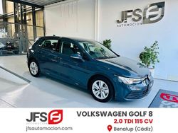 Gris Usado 2021 VW Golf VIII | 21.900 € (Precio justo)