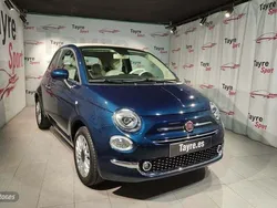 Azul Usado 2019 Fiat 500 Lounge Descapotable | 13.900 € (Un poco caro)