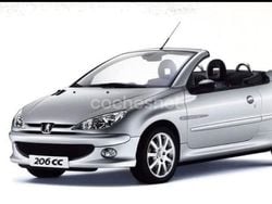 Gris / plata Usado 2005 Peugeot 206 CC Descapotable | 3300 € (Buen precio)