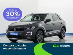 Gris Usado 2021 VW T-Roc Sport SUV | 22.790 € (Precio justo)