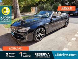 Negro Usado 2014 BMW 640 Cabriolet Descapotable | 26.890 € (Super precio)