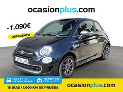 Negro Usado 2021 Fiat 500 S Berlina | 10.890 € (Precio justo)