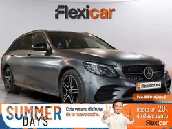 Gris Usado 2020 Mercedes C300e Familiar | 28.490 € (Precio justo)