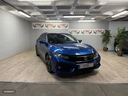 Azul Usado 2018 Honda Civic Comfort Berlina | 16.300 €