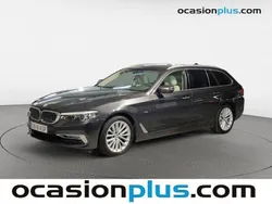 Gris Usado 2018 BMW 520 Familiar | 24.364 € (Precio justo)