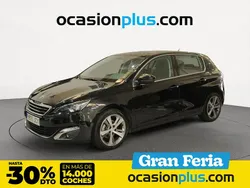 Negro Usado 2015 Peugeot 308 Allure Utilitario | 8490 € (Buen precio)
