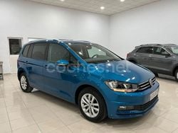 Azul Usado 2019 VW Touran Advance Monovolumen | 18.500 € (Precio justo)