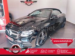 Negro Usado 2018 Mercedes E220 Descapotable | 36.990 € (Un poco caro)