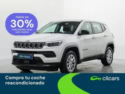 Blanco Usado 2024 Jeep Compass Longitude SUV | 29.990 € (Precio justo)