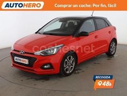 Rojo Usado 2020 Hyundai i20 Berlina | 14.099 € (Precio justo)